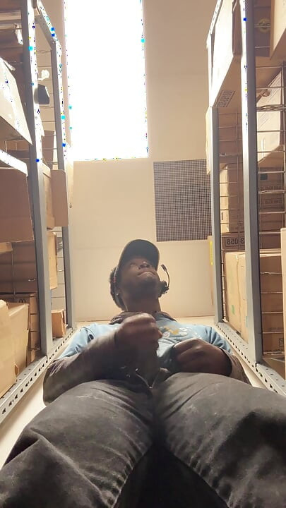 Gooning Out This Fat Load Of Nutty Nut While I'm At Work
