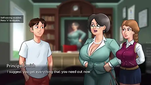 Summertime saga 1st day at college