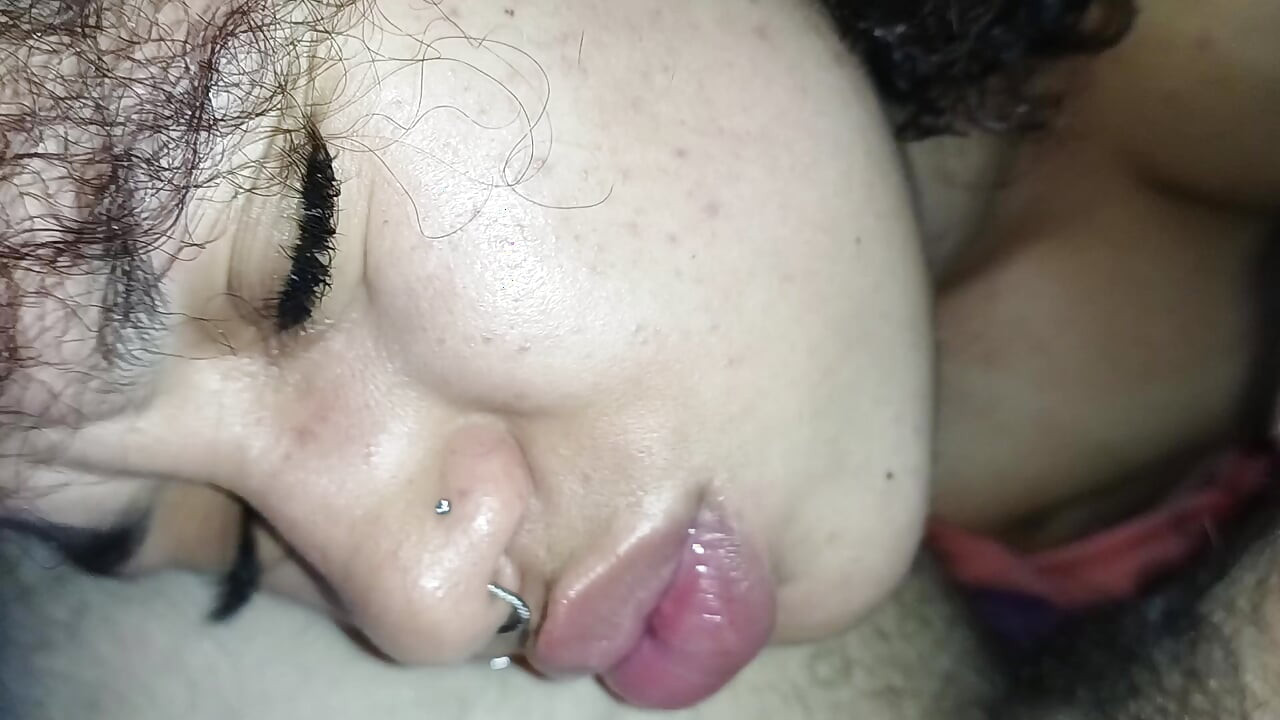 HOT CUMSHOT ON THAT LITTLE SLUTTY FACE, EAGER FOR CUM