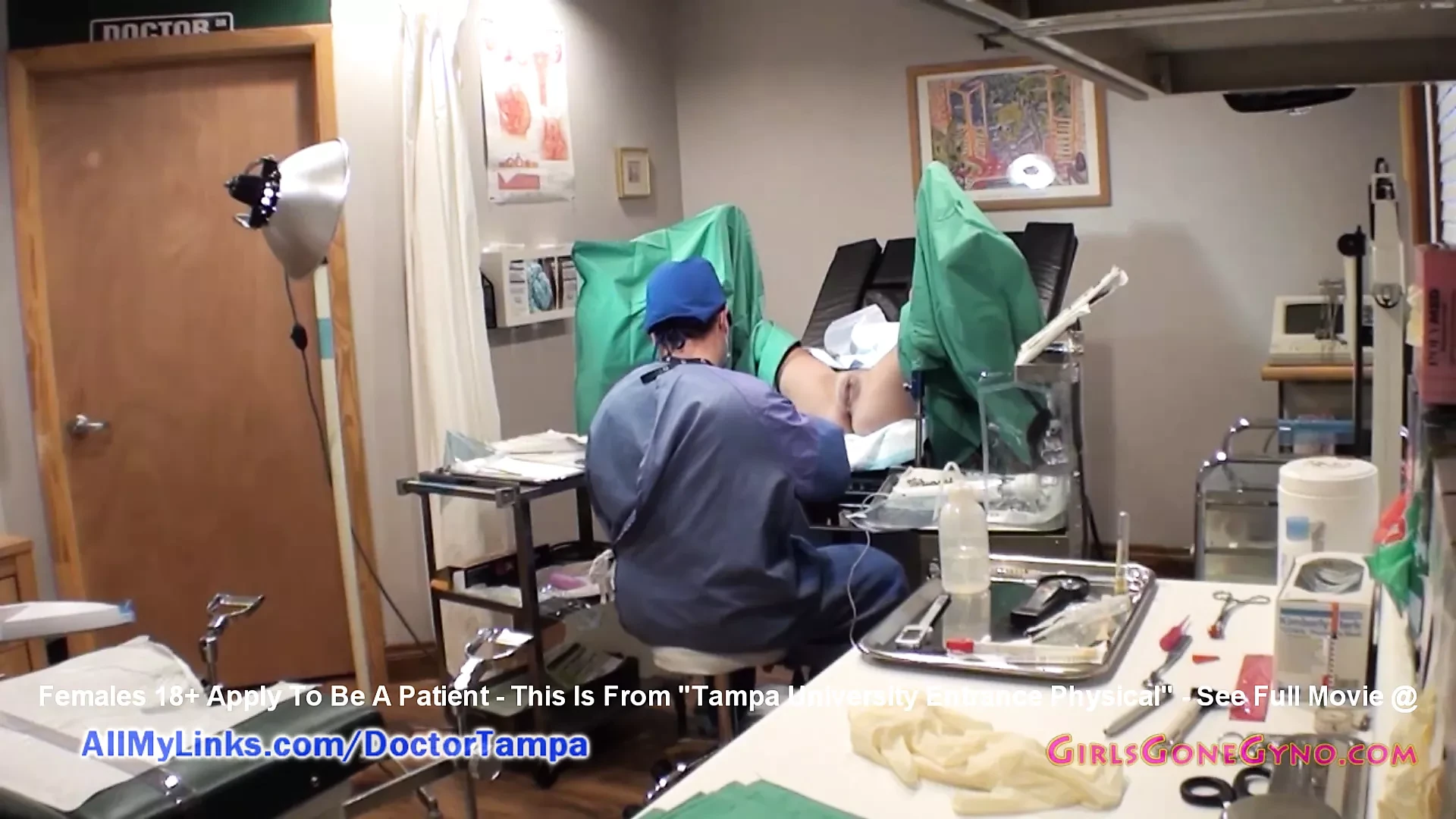 Angel Oaks’ Gyno Exam By Doctor From Tampa Caught On Hidden Cams