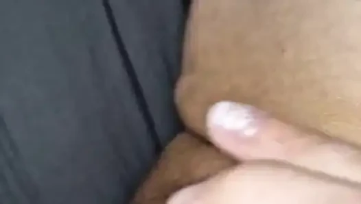 I finger myself. My cunt is nice and wet.