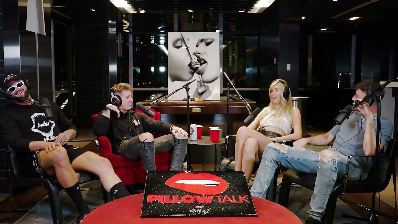 Double Date with Carly Lawrence and Joey Joy pillow Talk