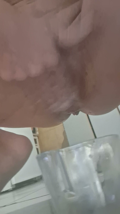 Ik drink mijn natte, wat een genot