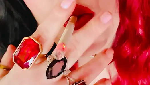 Dangling A Cigarette In This Quick Smoking Clip From Tina Snua