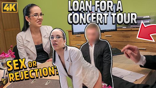 LOAN4K. Girl needs musical instruments and decides to fuck for loan