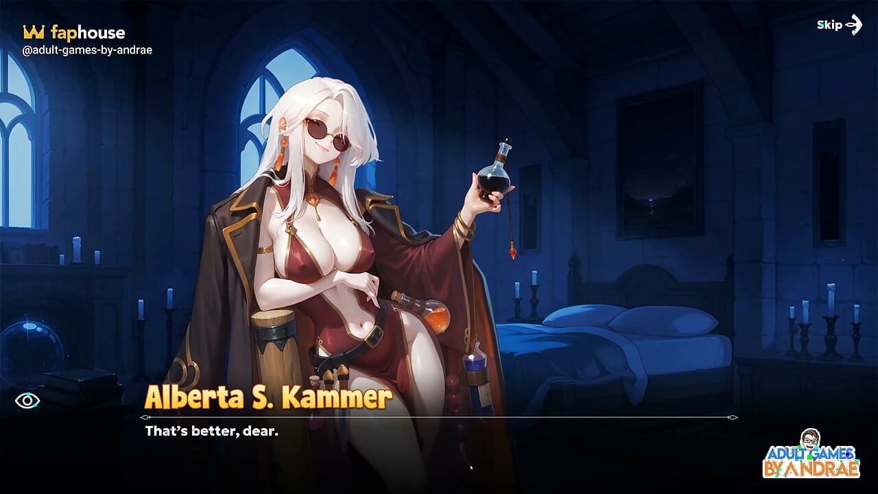 Isekai: Waifu Overlord Gameplay Part 17 - Alberta S. Kammer 3 H-scenes (tit Fuck, Doggystyle, and Cowgirl)