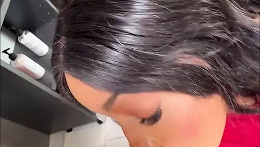 Ebony Teen with Huge Natural Tits Lily Starfire Getting Fucked After Massage