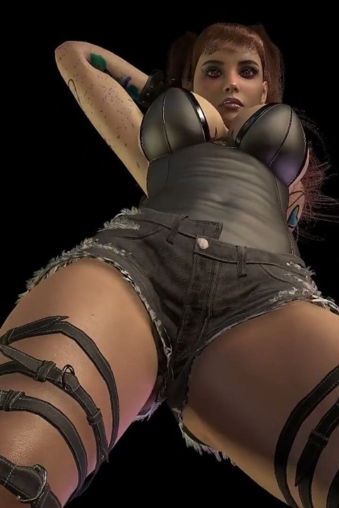 Sexy Goth Girl Is Feeling Frisky Tonight