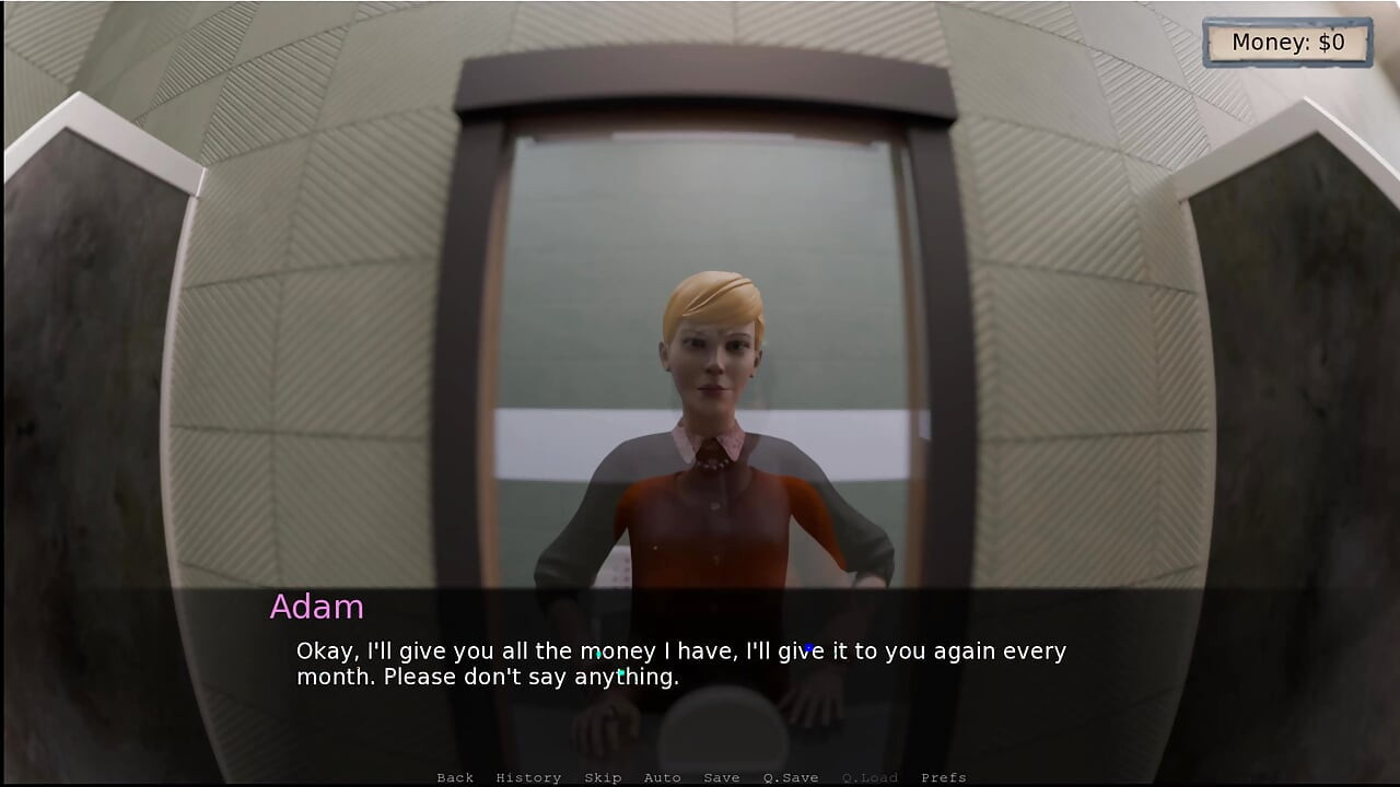 Vězení Sissy 5 - Adam trénuje, aby se stal Sissy ... šéf věznice dostal kouření