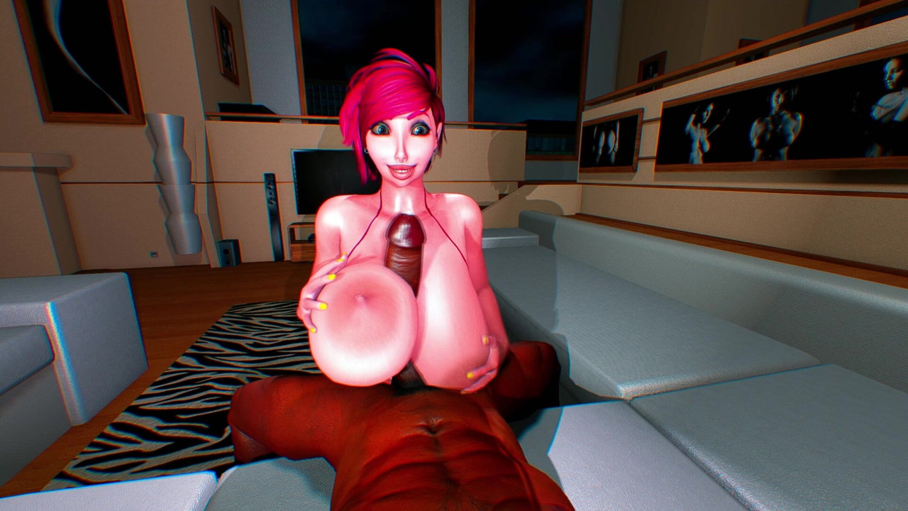 Peituda 3D Paizuri bbc erupção