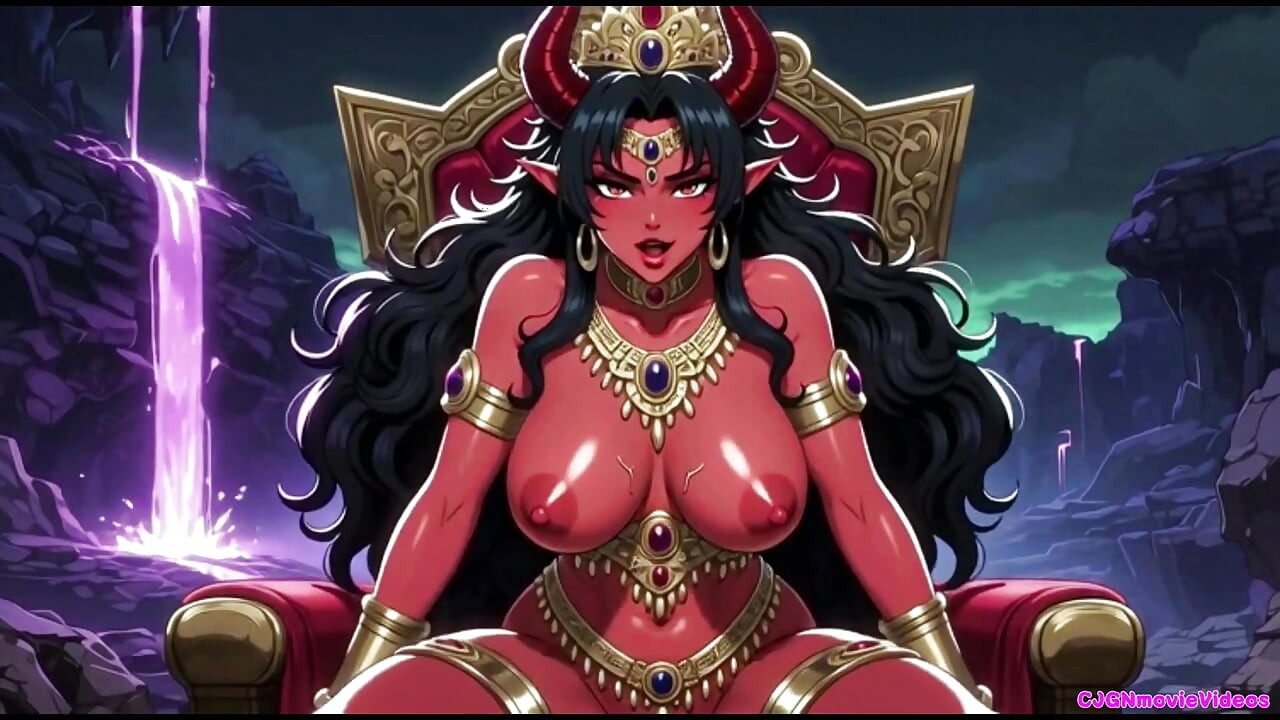 Demonska kraljica želi napaljenu, Ai animacija