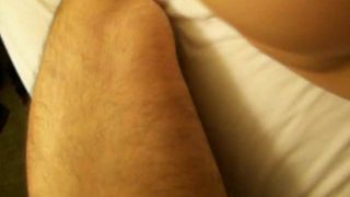 Beautiful Cumshot on sexy girl's back and ass