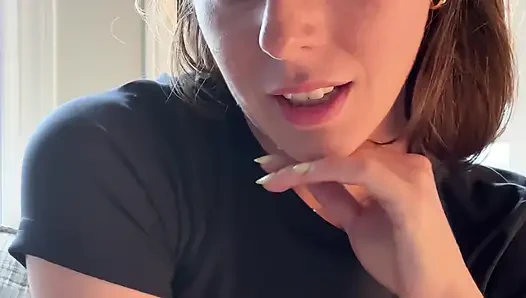 Hottie in Glasses Tells You How to Stroke!