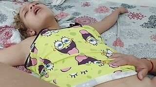 Horny Samara sucks little Bony's delicious pussy