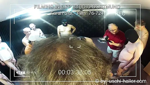 Gangbang Party with turkish girl Farah Slut - Part 1