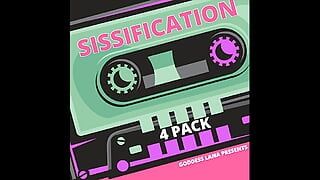 Sissification audio 4 paquete ser gay para pollas