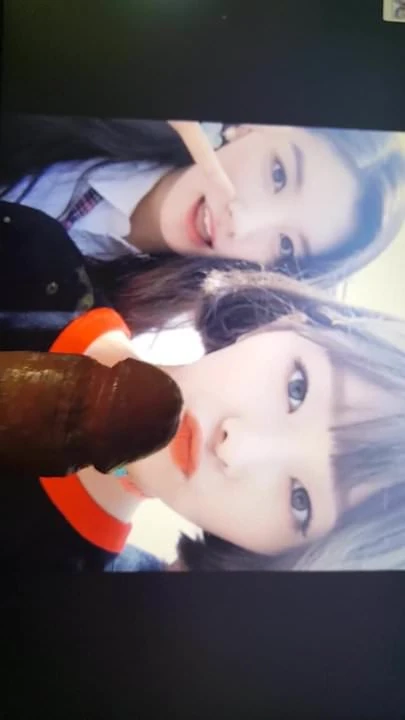 Pristin xiyeon 和 eunwoo 射精致敬