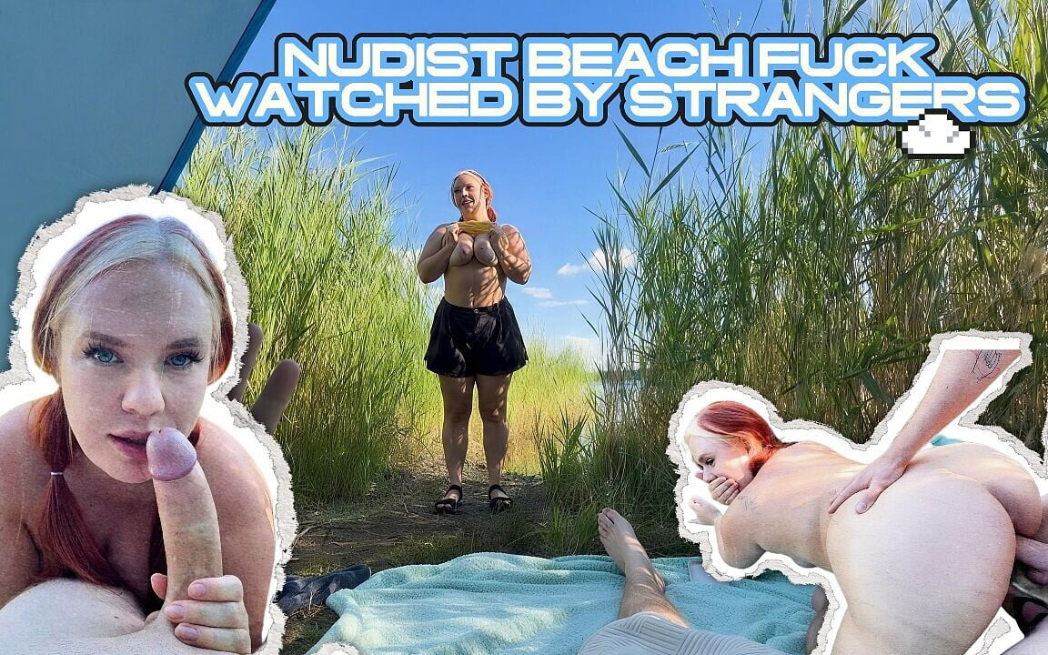Nudist Beach Fuck - Watched by Strangers