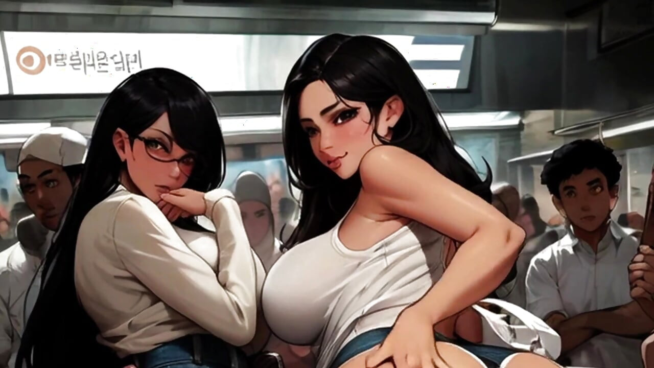 Красивые экзотические женщины трахаются и чувствуют себя на публике