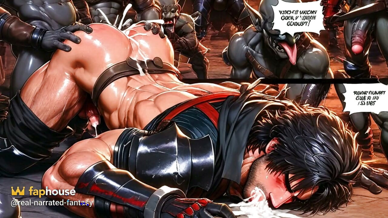 Anime Twink Femboys Got Gangbanged with Goblins. Hentai Gay Compilation