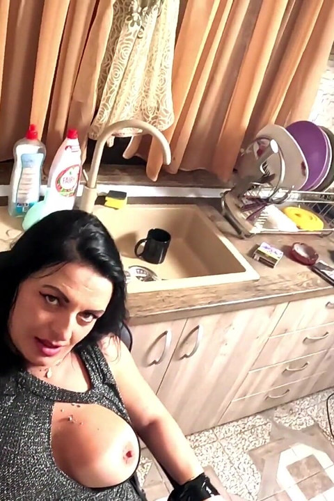 POV Bondage Chair Tease. Tape Gag, Smoking, Buttplug and Double Orgasm