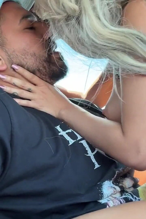 Real Gas Station Pick up Fine Ass Luna Luxe Gets Fucked on Teddy Tarantino's Ferrari