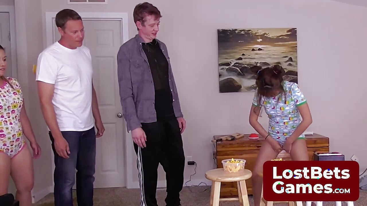Our Foursome Is Back to Play a Strip Boomsticks Game