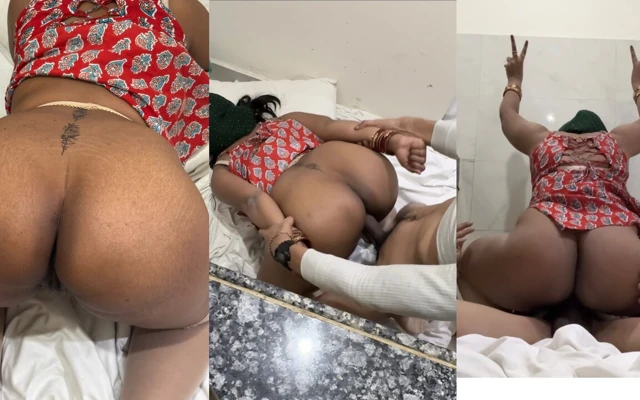 Big-assed Stepmother Gets Fucked by Her Big-dick Stepson Behind Her Horny Husband's Back