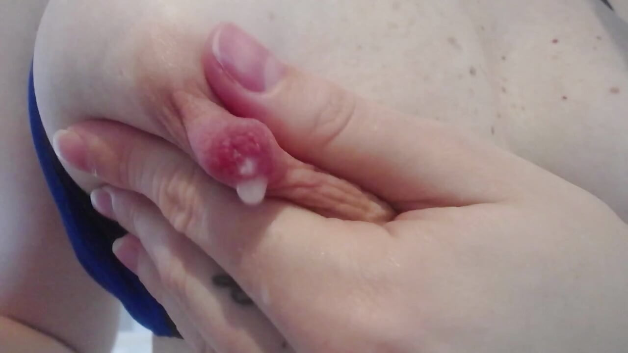 Milking big tits in front of the camera, milk everywhere