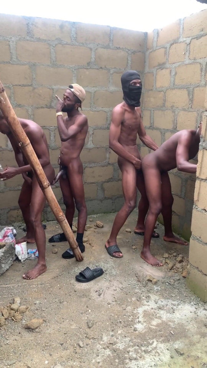 Gang sex inside an uncompleted house | Clip 3