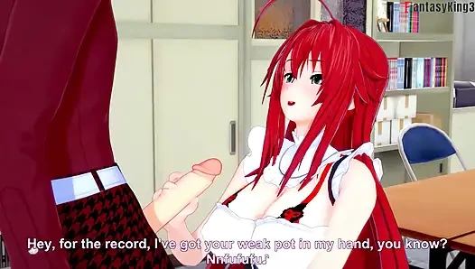Rias Gremory Maid Cosplay sex - DXD NTR Madness Series