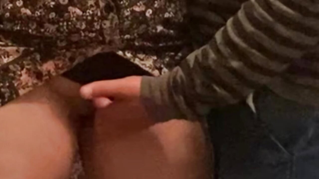 Blinkande fitta för fingrar