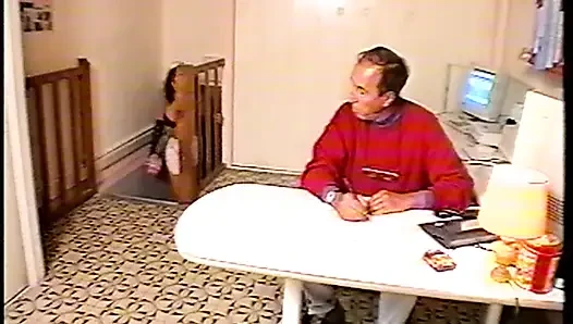 Busty Mature Babe Stretched Wide by Office Phone and Throbbing Cock