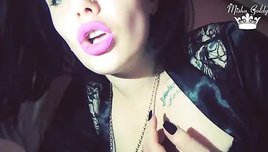 Purple kisses and licks