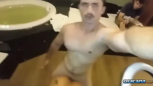 I fuck her very hot in the dressing room of the show