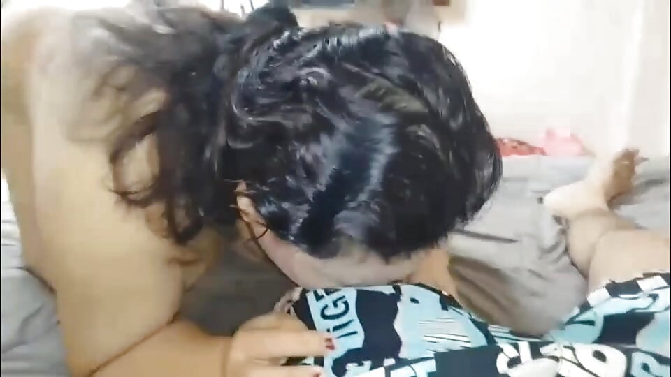 hot sexy wife become to slave husband boss