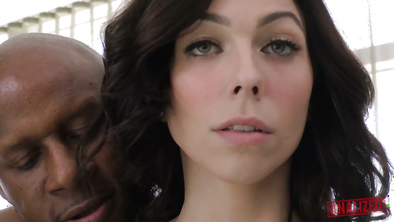 Tattooed Harlow Harrison anally fucked by a big black cock