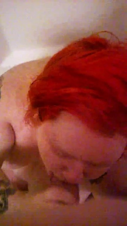 My gf blows me in the bath