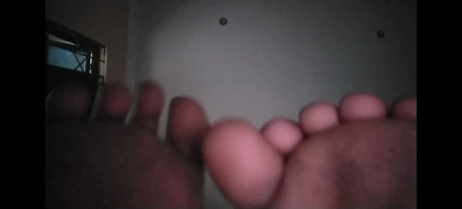 Cute hottie 18+ blesses you with her filthy feet to lick clean in exchange for all your assets.