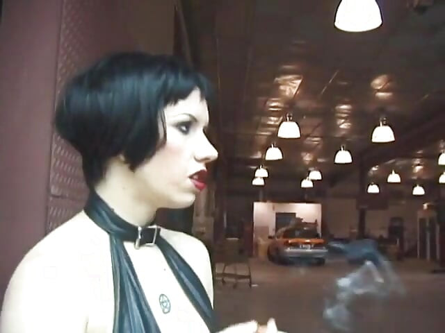Horny dominatrix babes find slut with massive tits while getting nipples clamped - (Video has no audio but music)