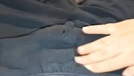 Jerking and riding my step sons big cock for the first time