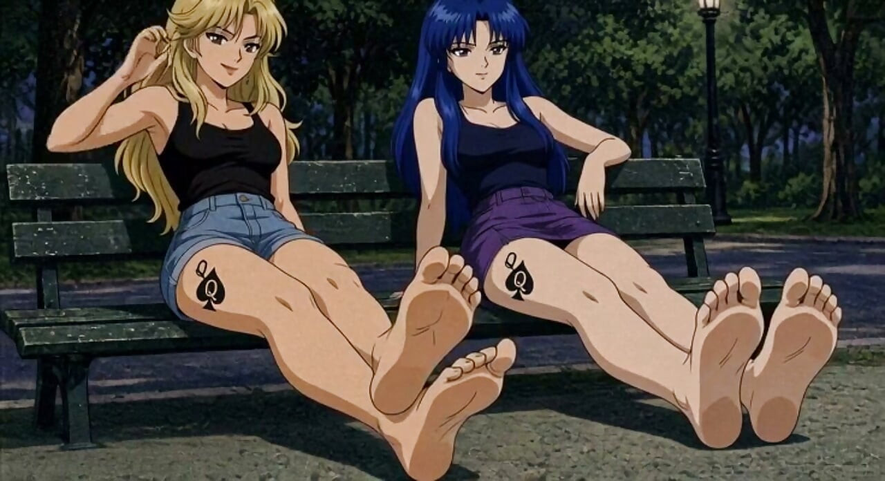 Queen of Spades Tattoo and Feet - Anime Compilation (Erotic AI Arts)