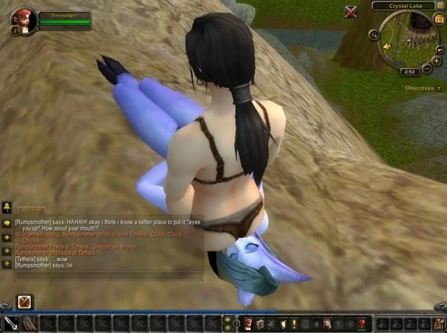 Facesitting Pinned & Ryona - World of Warcraft