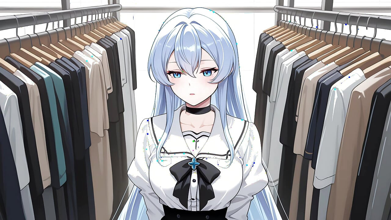 Esdeath came to buy new sexy lingerie and have some fun with a pink dildo. Esdeath hentai cosplay