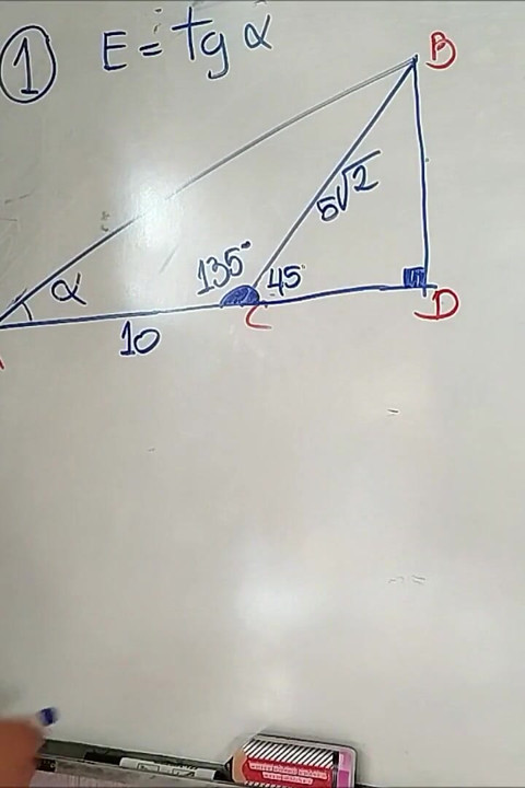 Trigonometry: Remarkable Triangles - Exercise 1