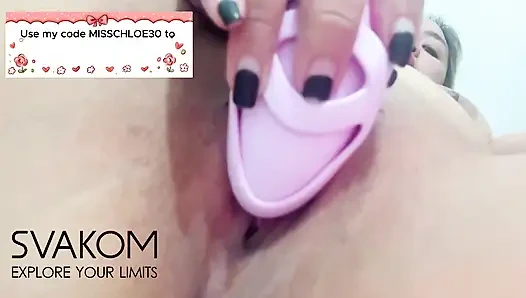 Trying Out My New Toy Emma Neo 2 From Svakom!! This Small but Feels Fucking Great!