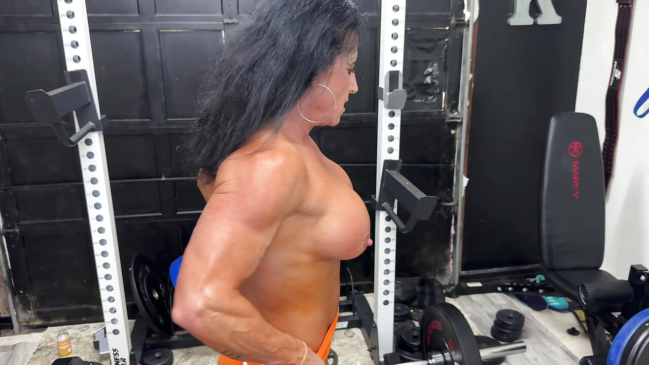 Muscle MILFs Cum Command JOI