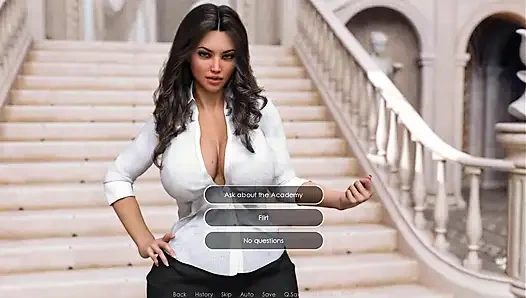 Академия похоти: мир магии и больших сисек милфы. Эпизод 6