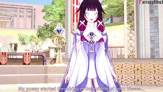 Columbina blowjob - Genshin Impact