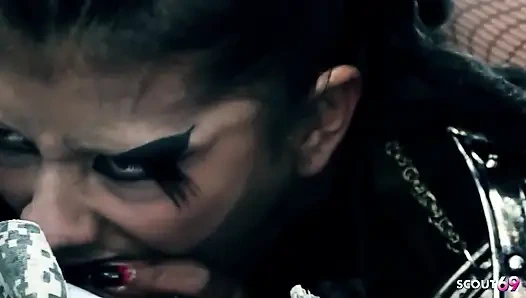 Hot Cosplay MILF Yoha Fucked Outdoors in Tight Pussy by a Big Cock